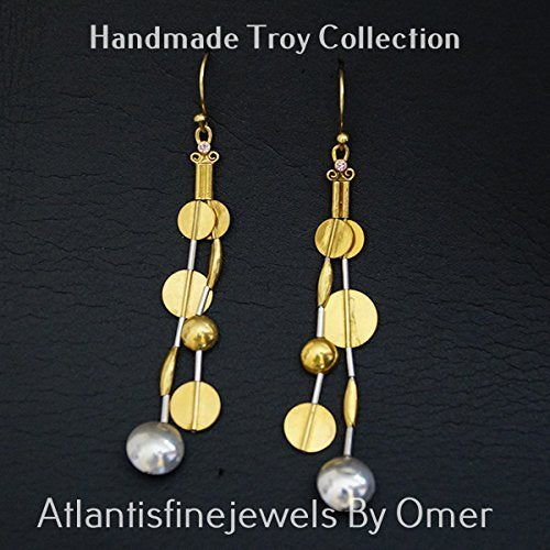 Turkish Troy Handmade Earrings By Omer