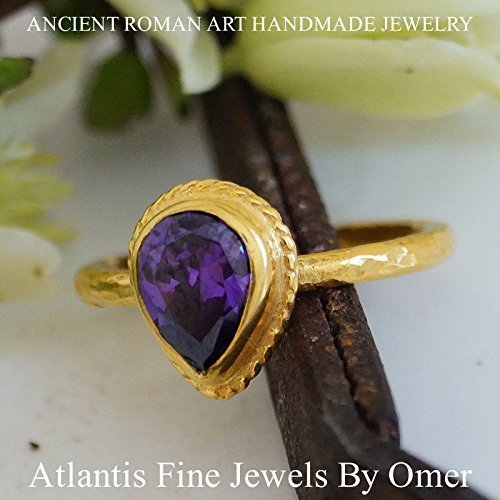 Solid Gold 2024 February Capsule Classic Amethyst Ring | Local Eclectic –  local eclectic