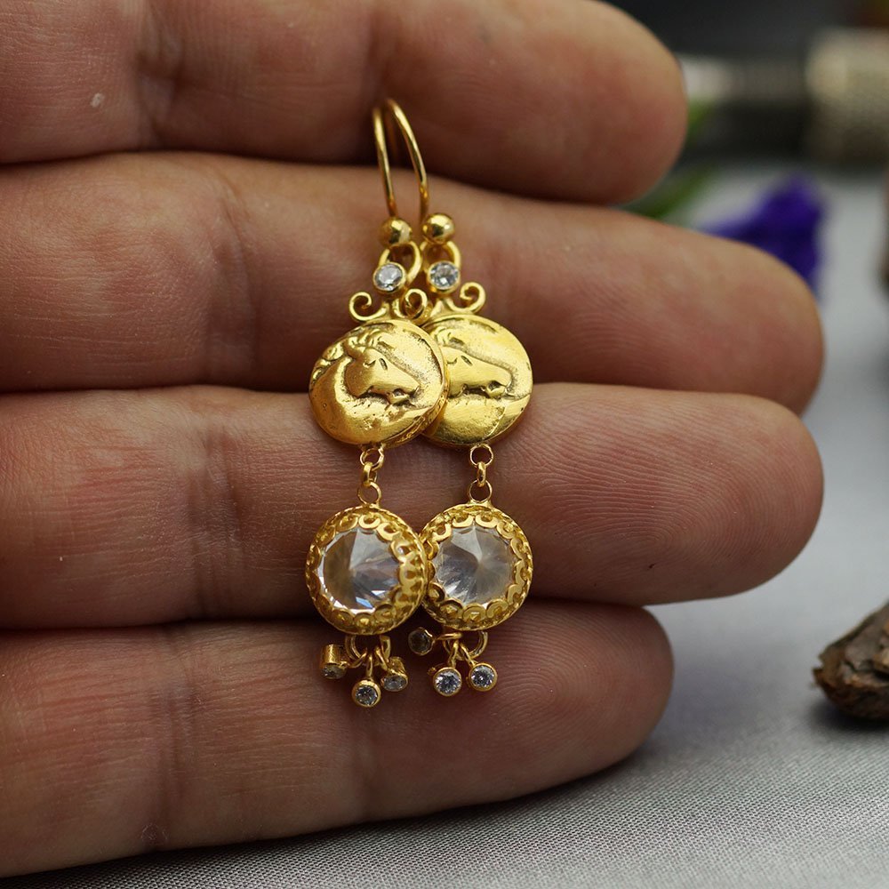 Top 183+ sterling silver turkish earrings super hot